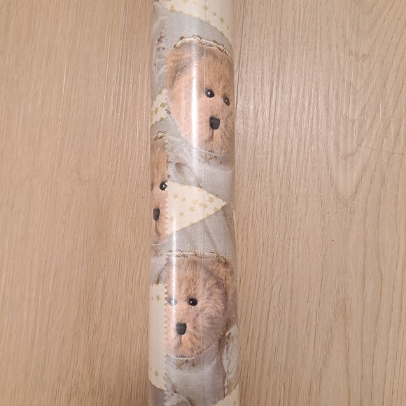 New Vintage Boyds Bears 2005 70 Square Feet Teddy Bear Wrapping Paper - Picture 6 of 6